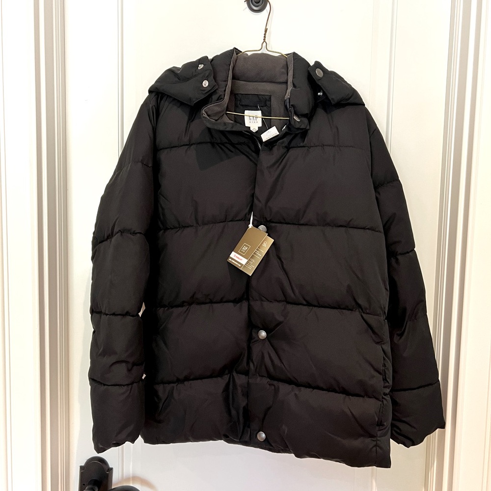 GAP Kid's Dark Puffer Jacket